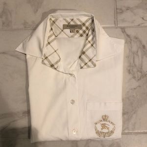 Burberry bottom down shirt